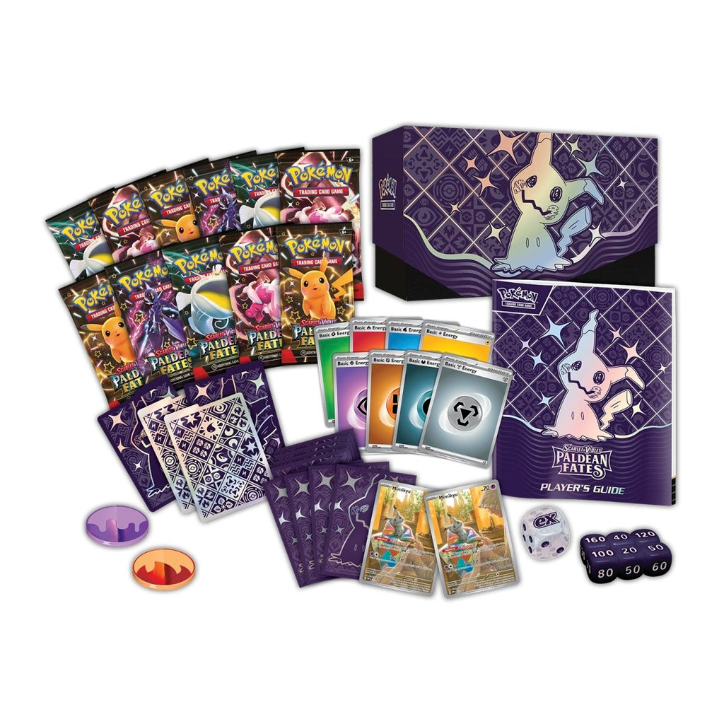 Hot Sale-pokemon-Scarlet & Violet-Paldean Fates Pokémon Center Elite Trainer Box