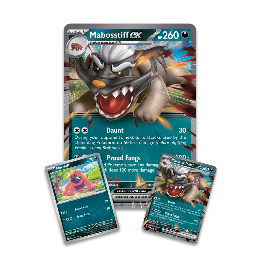 Hot Sale-pokemon Mabosstiff ex Collection Box