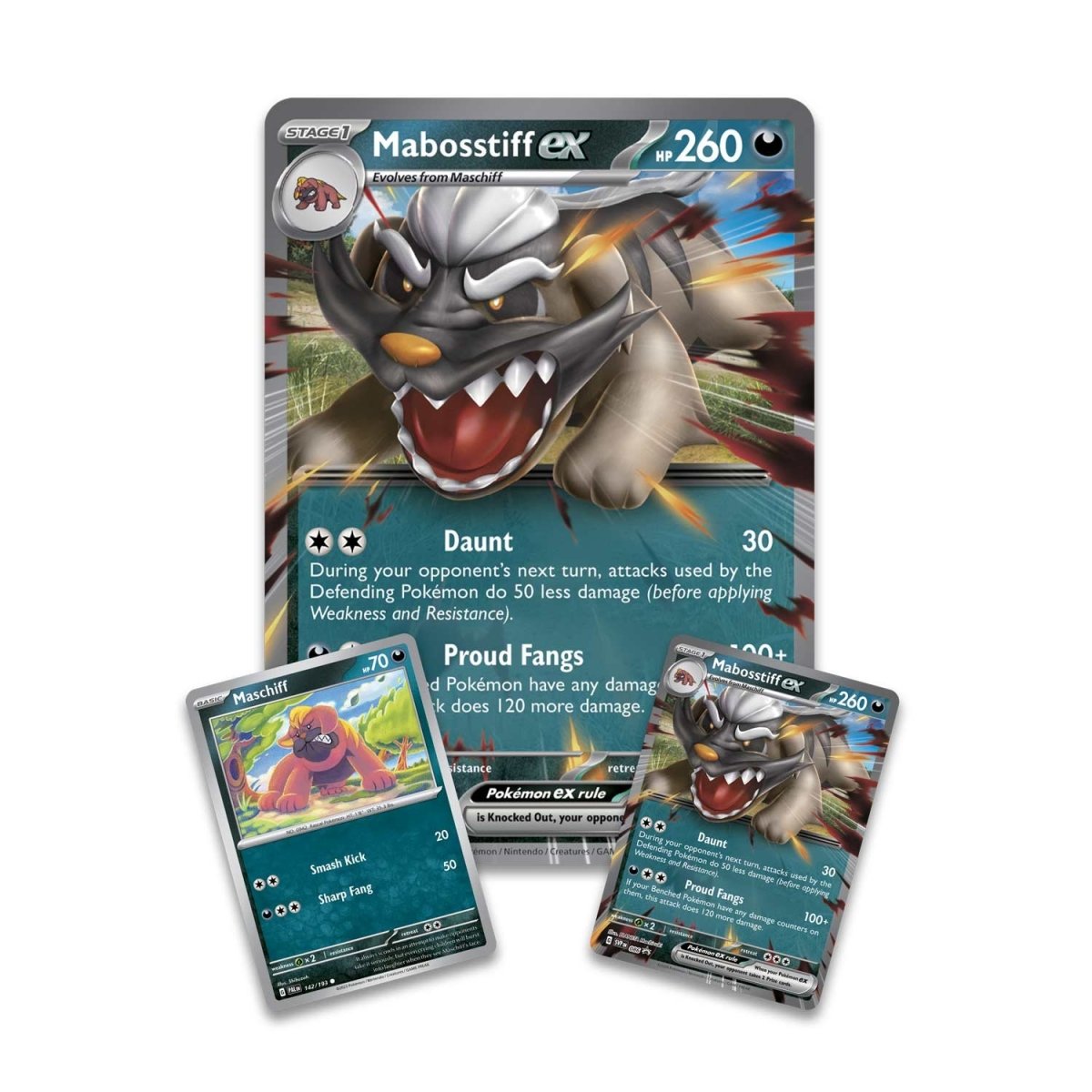 Hot Sale-pokemon Mabosstiff ex Collection Box