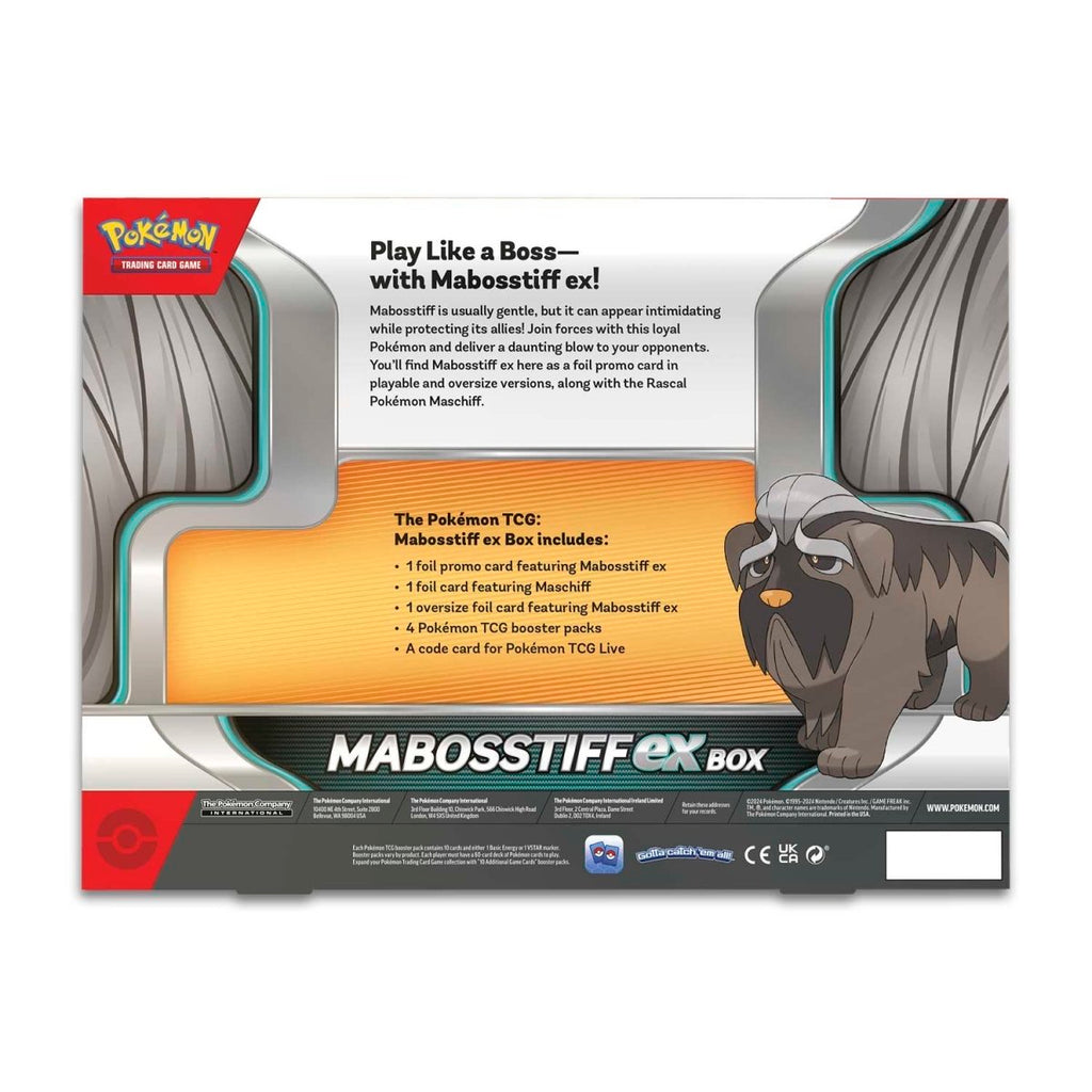 Hot Sale-pokemon Mabosstiff ex Collection Box