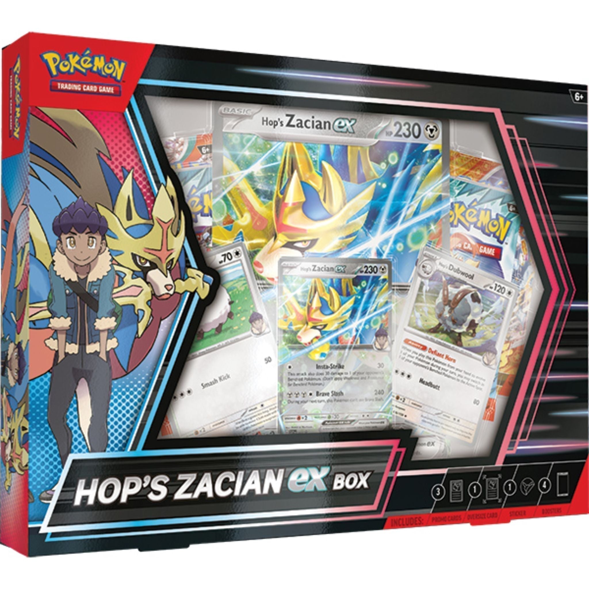 Hot Sale-pokemon Hop's Zacian Ex Box