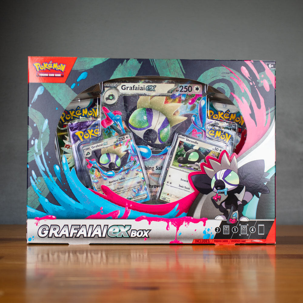 Hot Sale-pokemon Grafaiai ex Collection Box