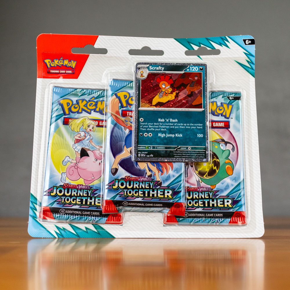 Hot Sale-pokemon Journey Together Blister 3 Pack