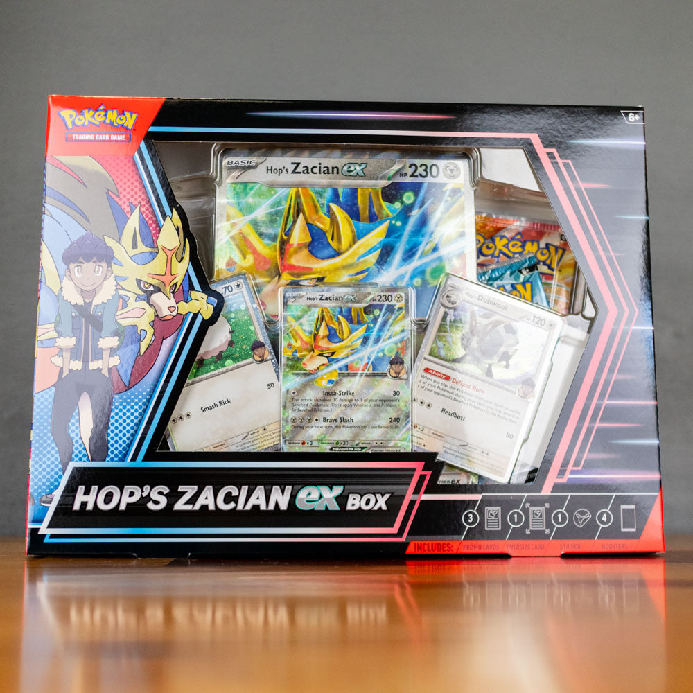 Hot Sale-pokemon Hop's Zacian EX Collection Box