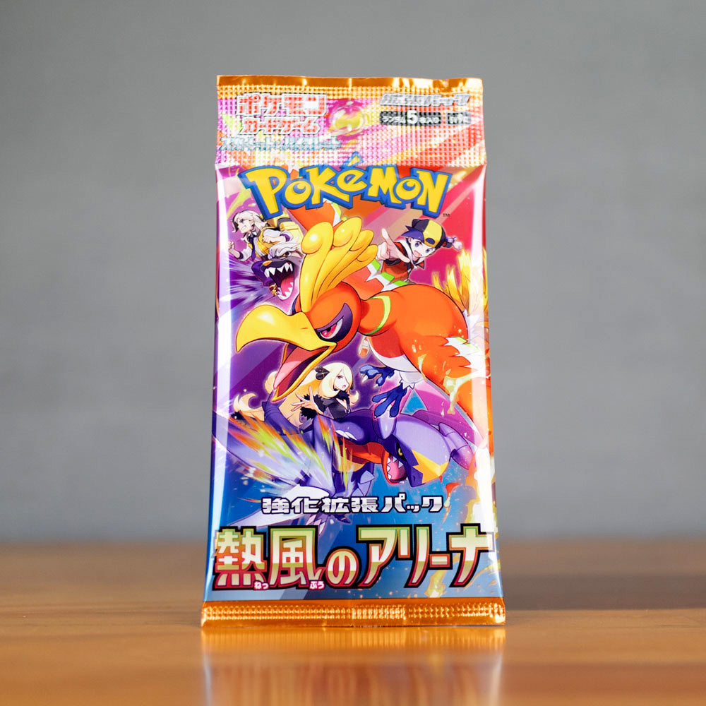 Hot Sale-pokemon Heat Wave Arena Japanese Booster Pack