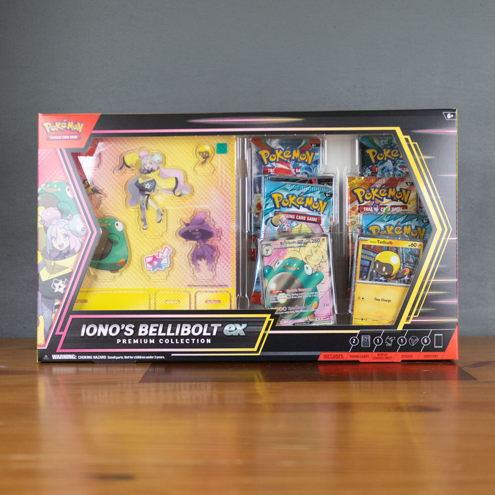 Hot Sale-pokemon  Iono's Bellibolt ex Premium Collection Box