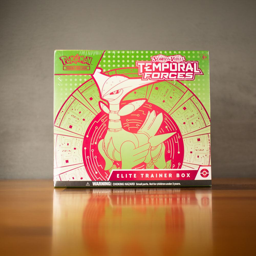 Hot Sale-pokemon  Temporal Forces ETB Iron Leaves