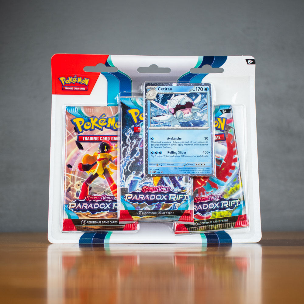 Hot Sale-pokemon Paradox Rift 3 Pack Blister