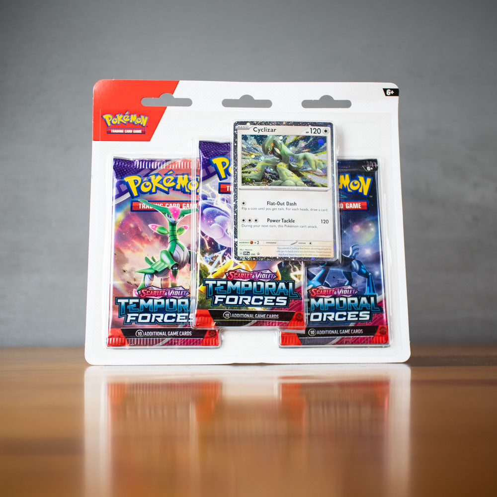 Hot Sale-pokemon Temporal Forces 3 Pack Blister