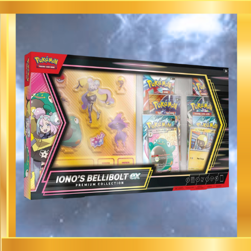 Hot Sale-pokemon Iono's Bellibolt ex Premium Collection
