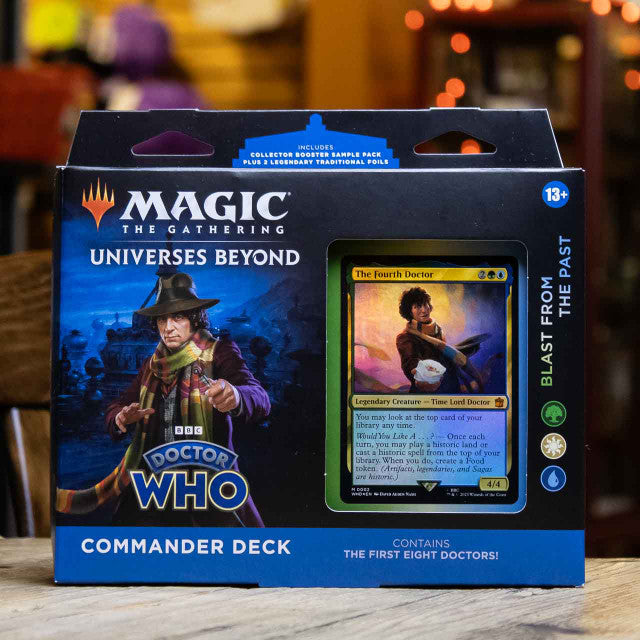 Hot Sale-Magic the Gathering Doctor Who Commander Deck - Blast from the Past